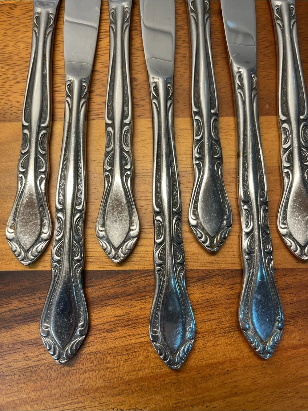 7 Vintage Rogers Stainless Korea 